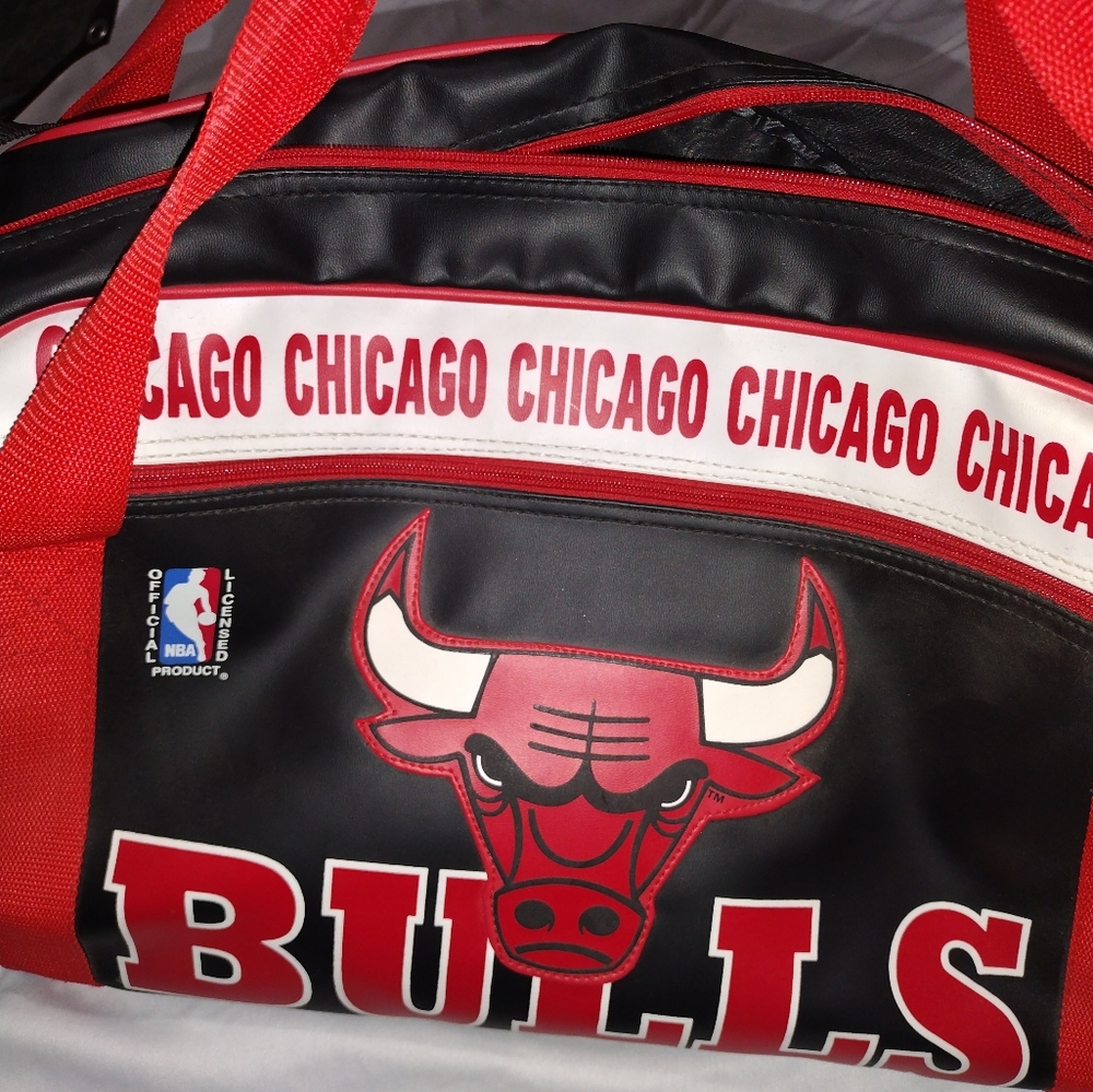 Vintage Chicago Bulls gym bag